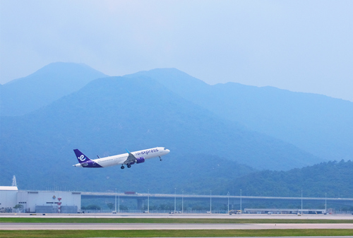 香港快運(yùn)航空開通從北京大興國(guó)際機(jī)場(chǎng)到香港國(guó)際機(jī)場(chǎng)新航線。受訪者供圖